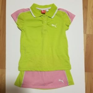 Puma SportLifestyle top and bottom set size 6